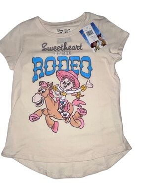 Disney Toy Story Jessie Short Sleeve Tee Girls L (14)